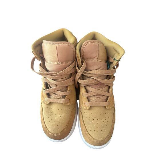 Jordan 1 Mid Golden Harvest Sail GS 7Y - Picture 2 of 4